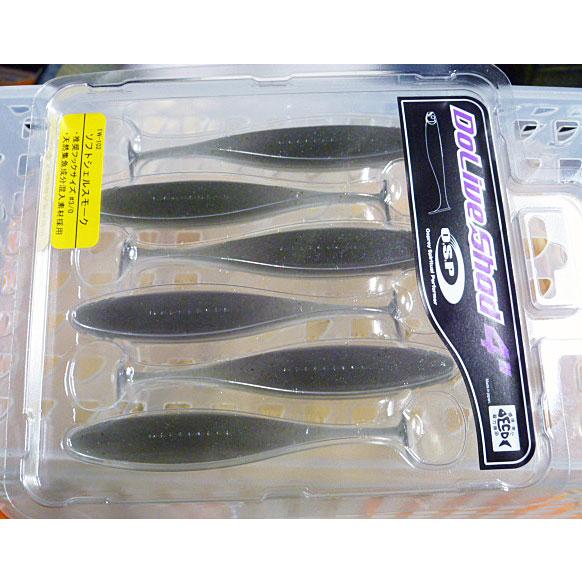 O.S.P. ドライブシャッド 4.0インチ ソフトシェルスモーク [Fecoモデル]