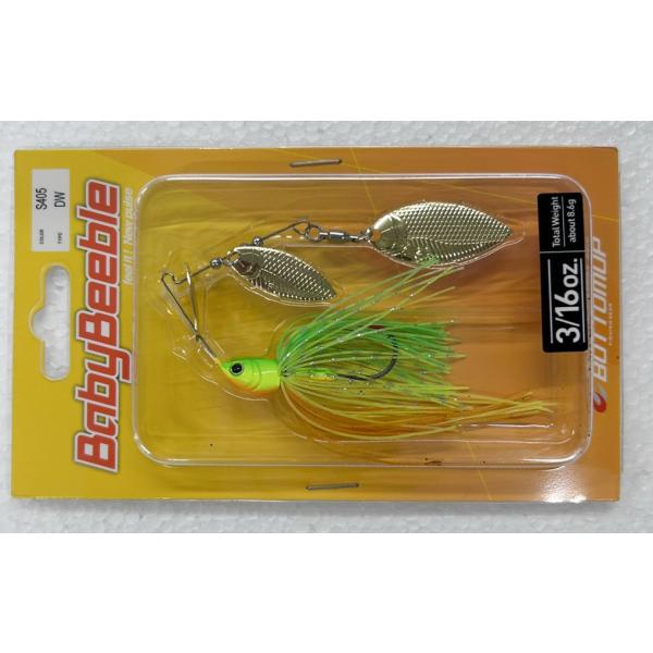 ボトムアップ BabyBeeble(ベイビーブル) 3/16oz DW ダブルウィロー S405 ラ...