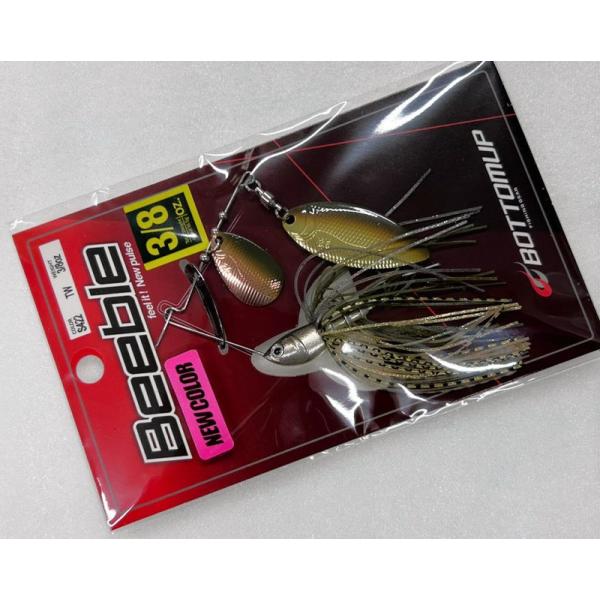 ボトムアップ Beeble(ビーブル) 3/8oz TW タンデムウィロー S422 ダークフラッシ...
