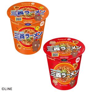 三養ラーメンCUP LINE FRIENDSエディション 味比べ6食セット｜samyang-j
