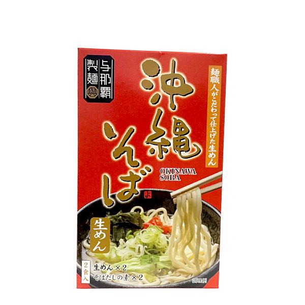 【与那覇食品　沖縄そば生めん２食箱】