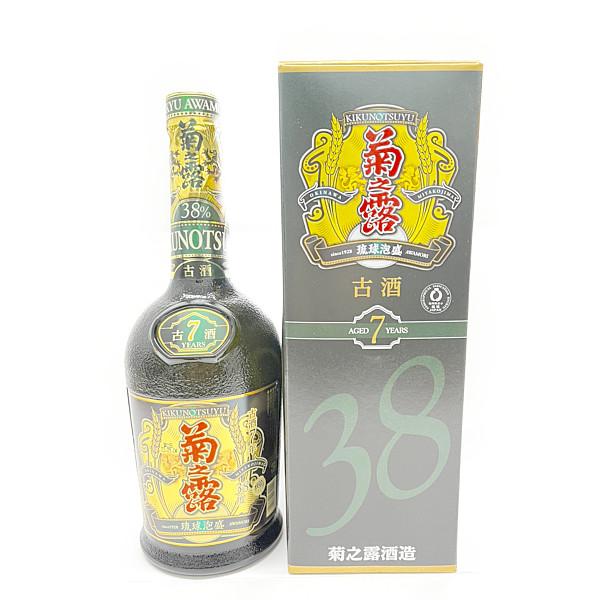 泡盛38度【菊之露酒造　菊之露７年古酒】※酒類購入の場合未成年者へのお酒販売はしておりません。