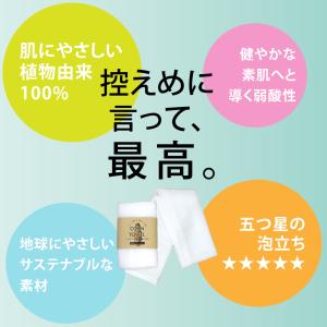 とうもろこし繊維100% 弱酸性 泡立つボディ...の詳細画像2