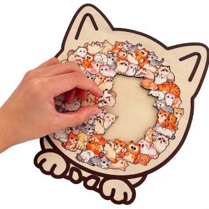 木製 動物 パズル スタンド付き 木製パズル ...の詳細画像3