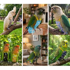 フライトスーツ 鳥 ベスト+リード インコ用ハ...の詳細画像3