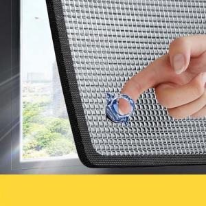 吸盤式 はがせる アルミ 断熱シート 窓 防寒...の詳細画像1