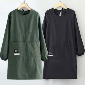 2枚セット 割烹着 エプロン 袖付き かっぽう...の詳細画像2