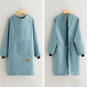 2枚セット 割烹着 おしゃれ エプロン 袖付き...の詳細画像4