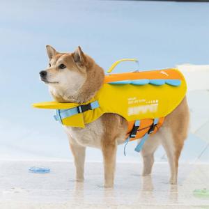 犬用ライフジャケット 犬 救命胴衣 フローティ...の詳細画像2