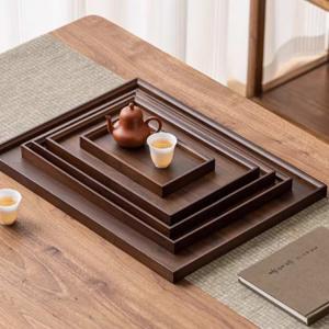 竹製トレー 角型 膳プレート おしゃれ お盆 ...の詳細画像2