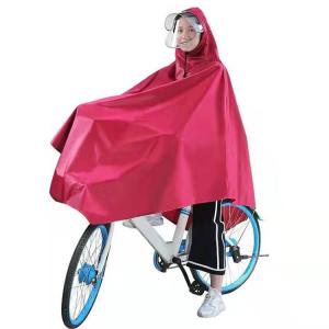 レインコート 自転車 二重ツバ カッパ ポンチ...の詳細画像3