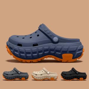 スリッポン クロッグ プラット底 6cm レデ...の詳細画像1