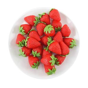 ヘタ付き いちご イチゴ 20個セット 本物そ...の詳細画像1