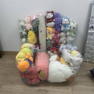 ぬいぐるみ収納 ビーンバッグ ソファー キッズ...の詳細画像3