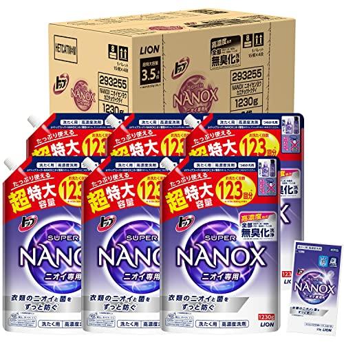 トップ ナノックス(NANOX)【ケース販売 大容量】トップ スーパーナノックス 詰め替え 超特大1...