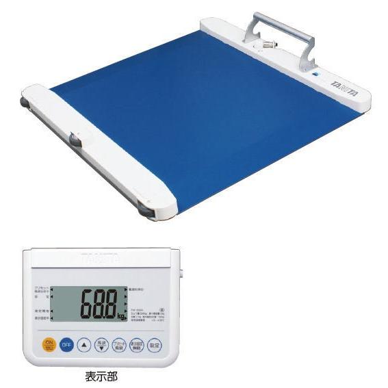 (法人宛先限定) (タニタ) 業務用車いす用体重計 (検定品) PW-650A キャスター付き 病院...