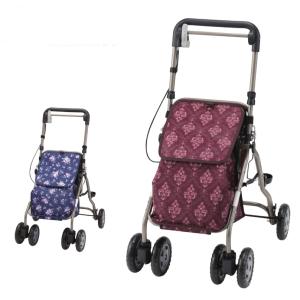 カワムラサイクル 屋内外両用 4輪 歩行器 KW41 抑速ブレーキ付きタイプ