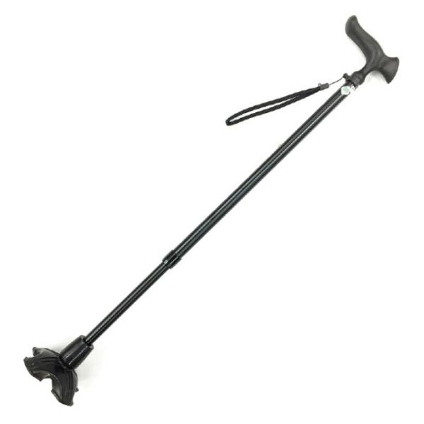 (フジホーム) かるがもE 4点DX 伸縮S/M兼用 多点杖 パイプ径19mm 介護 高齢者 男性用...