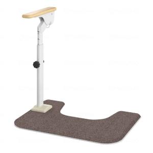 安寿 ATTOGRIPトイレサポート N-S 片側 アロン化成 介護用品 アロン化成 ATTOGRIP アットグリップ トイレサポート H-T 両側はねあげ