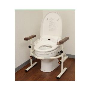 (パナソニック) 洋式トイレ用スライド手すり PN-L53001 手すり 介護 高齢者 挟み込み 設...