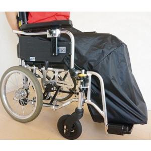 (笑和) RAKU ハーフレイン SR-400N 車椅子用 レインコート ぽんちょ かっぱ 雨