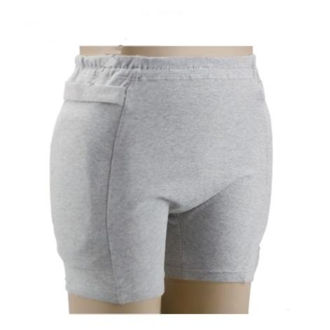 (日本エンゼル) ラ・クッションパンツ紳士用 3904-1 サイズS/M/L グレー 男性用 転倒 ...