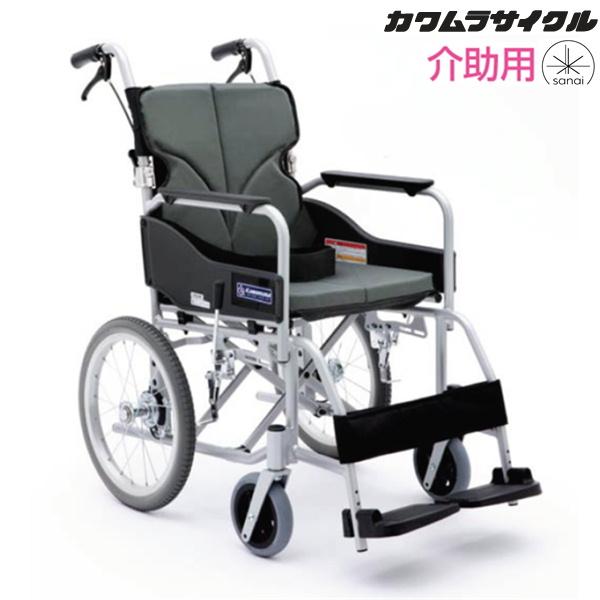 (カワムラサイクル) 車椅子 介助式 バックス BACKS BK16-40SB 車椅子 ノーパンクタ...
