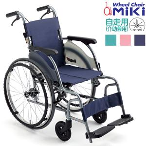 ミキ 車椅子 軽量 コンパクト MiKi SKT-6 介助式 6輪《非課税