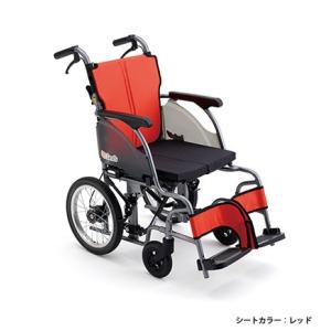 (ミキ) カルッタ CRT-2-CZ 車椅子 軽量 介助式 コンパクト モジュールタイプ ノーパンク...