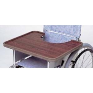 日進医療器 車いす用テーブル(大) カット大 KF-4DM マジック止め式 幅