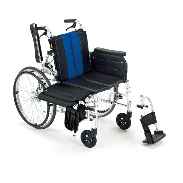 (ミキ) ラクーネ2 LK-2 車椅子 自走式 トランスファーボード付 移乗ボード付 横乗り車いす ...