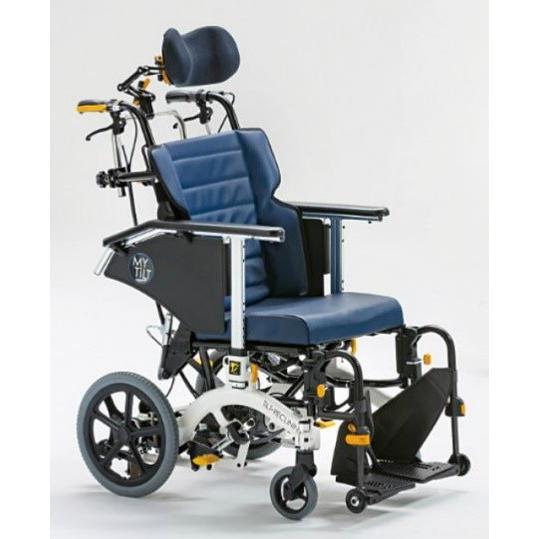 (松永製作所) マイチルト ミニ 3D MH-SRL-SE ティルト リクライニング車椅子 介助式 ...
