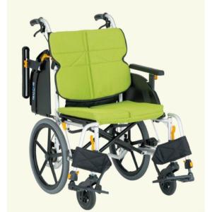 (松永製作所) ネクストコア ワイド NEXT-62B-HB 車椅子 介助式 ワイドタイプ クッション付 おりたたみ 座幅46cm 耐荷重130kg｜sanai-kaigo2