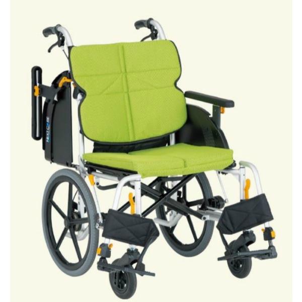 (松永製作所) ネクストコア ワイド NEXT-62B-HB 車椅子 介助式 ワイドタイプ クッショ...