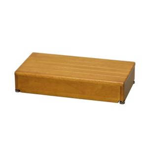 (アロン化成) 安寿 木製玄関台 1段タイプ 60W-30-1段 535-566 幅60×奥行30×...