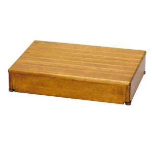 (アロン化成) 安寿 木製玄関台 1段タイプ 60W-40-1段 535-582 幅60×奥行40×...