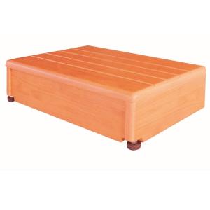 シコク) 玄関台 (木製) 60W-30 640-020 幅60×奥行30×高さ12cm ステップ