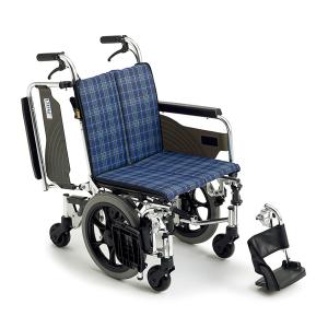 (ミキ) スキット6 SKT-6 車椅子 6輪車 介助式 スリム コンパクト ノーパンクタイヤ仕様  折りたたみ 耐荷重100kg MiKi｜sanai-kaigo2
