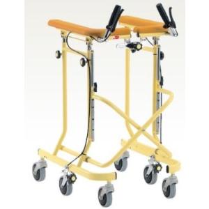 日進医療器 折りたたみ式歩行車 TY160L 大サイズ 歩行器 肘置き 馬蹄