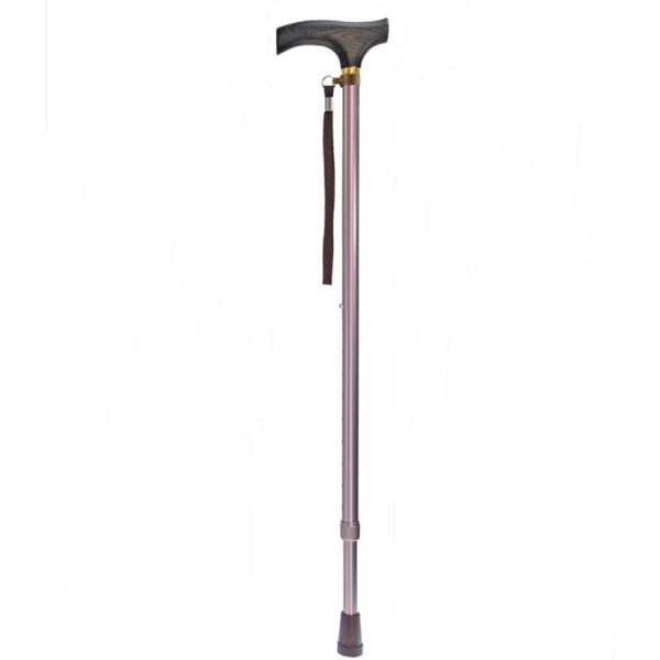 (ウェルファン) 夢ライフステッキ 伸縮型 (スリムタイプ) 1点杖 パイプ径19mm 介護 高齢者...