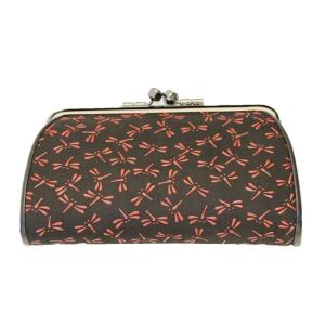 印伝 印傳屋 上原勇七 (INDEN-YA) 本革 親子がま口 小銭入れ