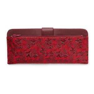 印伝 印傳屋 上原勇七 (INDEN-YA) 本革 長財布（札入れ） ギャルソン