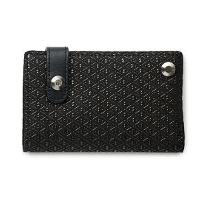 印傳屋（INDEN-YA） 印伝 名刺入れ カードケース CHEVRON シェブロン