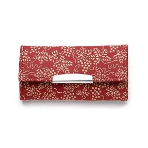 印伝 印傳屋 上原勇七 (INDEN-YA) 本革 合切袋 ( 巾着 信玄袋 ) 型番