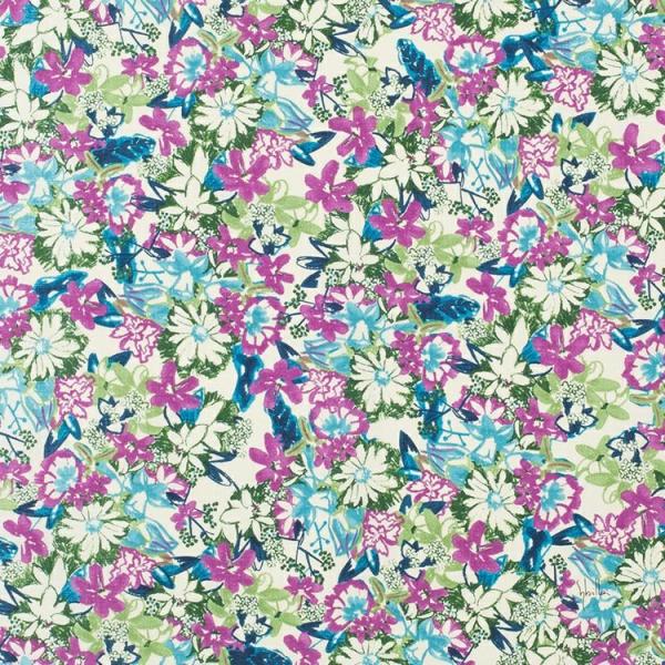 シビラ sybilla 風呂敷 綿 中巾 50cm巾 サザンクロス ヘネロシダ ブルー