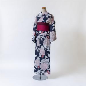 本日限定★新品★ ゆかた★花古今 ゆかた 花古今 ひなげし （セイジ） 水色 仕立て上がり 日本製