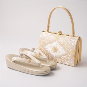 草履バッグセット ≪訪問着・振袖用≫ 和装小物 さんび 日本製 : さん