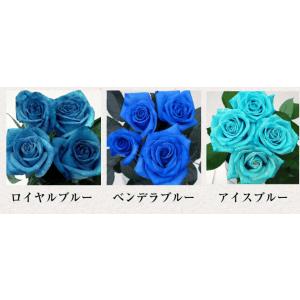 ”ベンデラブルー”青いバラ 青バラ 生花 誕生...の詳細画像1