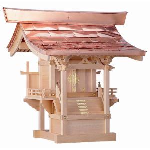 外宮 稲荷宮 朱塗 祠宮(ほこら宮) 10 外祭宮 神棚 お社 神具 向拝宮