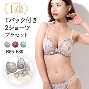 下着女性 上下セット ブラジャー ショーツ Tバック